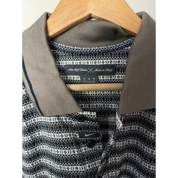 NWT Nike Golf Classics 100% Cotton Polo, Made in Italy (M) - Picture 2 of 4